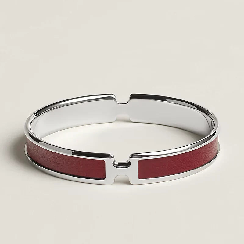 Hermes Olympe Rouge Bracelet