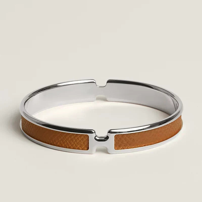 Hermes Olympe Light Brown Bracelet