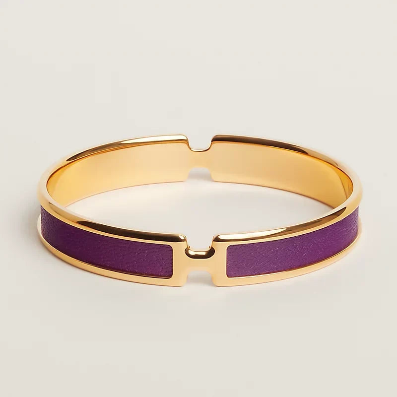 Hermes Olympe Purple Bracelet