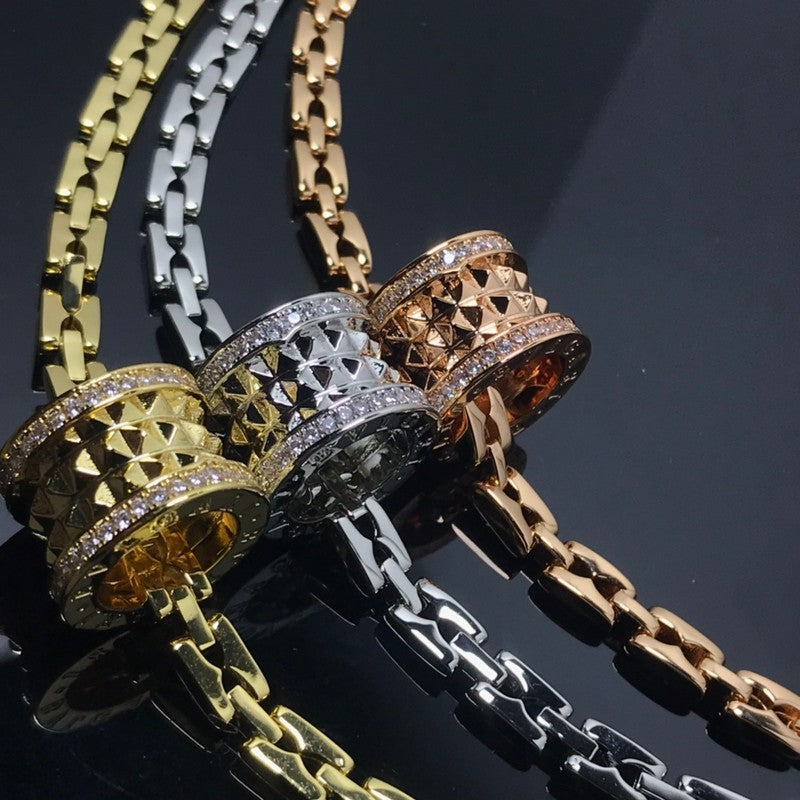 B.zero1 Chain Link Necklace - 18K Gold